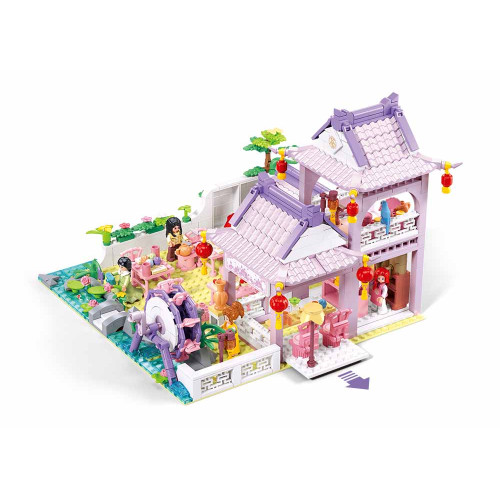 Sluban Girls Dream M38-B1078 Čajovňa s okrasnou záhradou