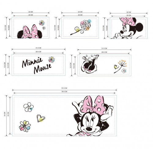 Organizér na hračky Minnie Mouse