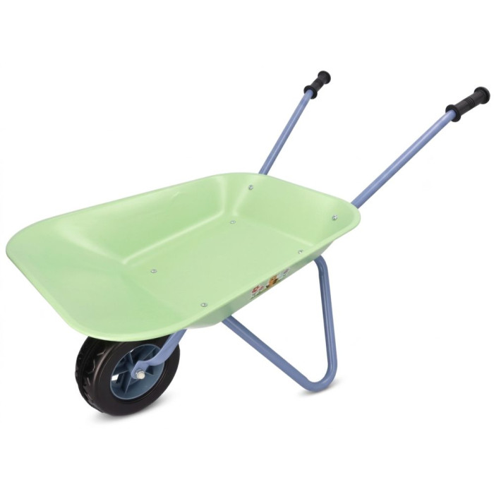 Detské záhradné koliesko Adam Toys, zelené, 3+