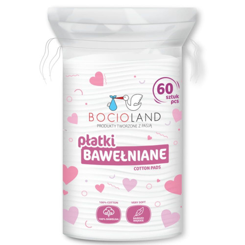 Výhodné balenie - Vatové čistiace tampóny pre bábätká, bavlna, 3x 60 ks