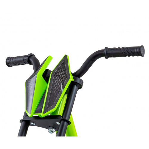 Detská motokára RIDER – šliapací gokart, 3+, nosnosť 30 kg - zelená
