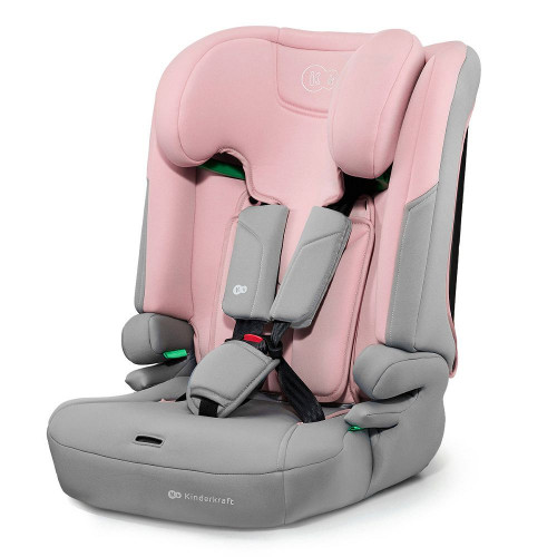 Autosedačka Kinderkraft I-COMFY 3v1 i-Size 76–150 cm (9–36 kg) sivá, ružová