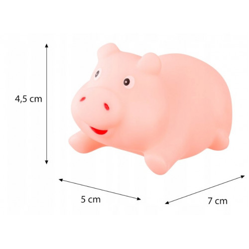 Hračky do vody Akuku - Farma - 4 ks