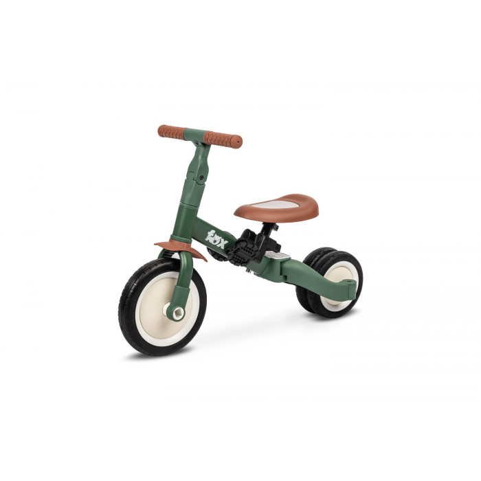Multifunkčné detské odrážadlo a bicykel 4v1 Fox - zelené