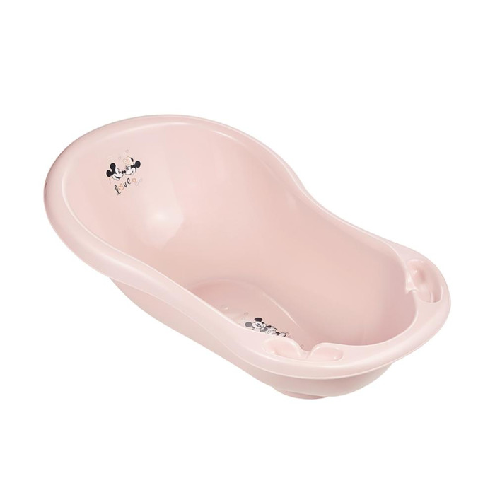 Detská vanička Minnie 84 cm – ergonomická, so zátkou, plastová
