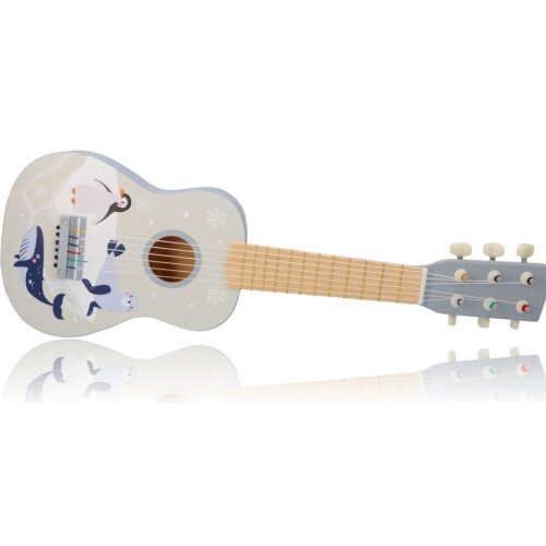 Adam Toys Drevená gitara arktické zvieratká
