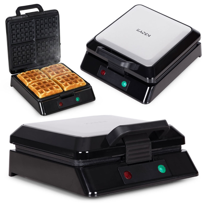 Vaflovač na 4 vafle s nepriľnavým povrchom 1080–1300 W
