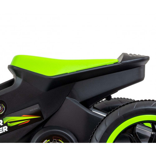 Detská motokára RIDER – šliapací gokart, 3+, nosnosť 30 kg - zelená
