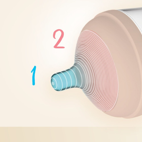 Natural Shape antikoliková fľaša 150 ml, 0m+,  silikónový cumlík, DuoFlex, bez BPA