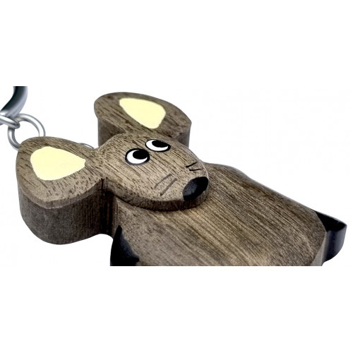 2Kids Toys Drevená kľúčenka veľká Myš