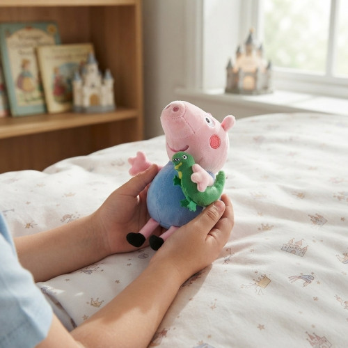 Plyšová hračka Prasiatko Peppa Bratček 25cm