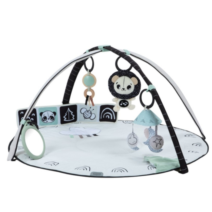 Kontrastná hracia deka Tiny Love s hrazdičkou Magic Land, 90 cm