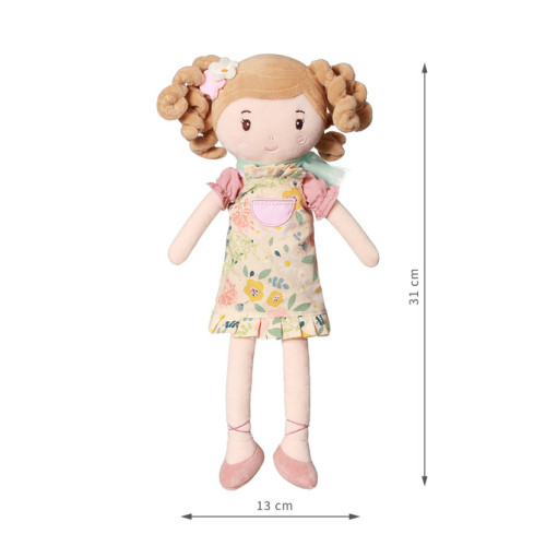 Bábika maznáčik Lucy, kvetinkové šaty, BabyOno