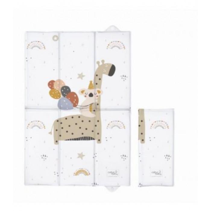 Ceba Baby Cestovná prebaľovacia podložka Giraffe, 60 x 40 cm