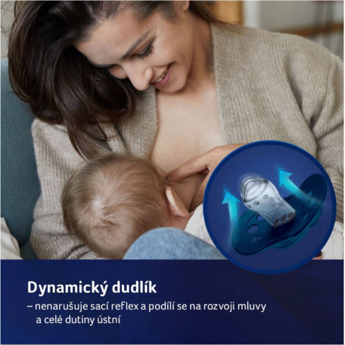 Lovi Silikónové dynamické cumlíky 18m+, Harmony - sivá