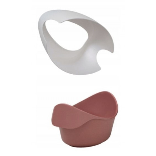 Obojstranný, ergonomický nočník Teggi, len, béžová