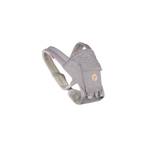 Nosítko Colibro HONEY 12v1 – ergonomické nosítko s hip seatem, šedé