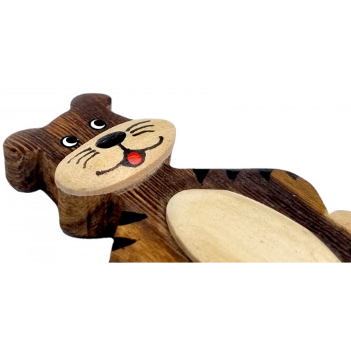 2Kids Toys Drevená magnetka veľká Tiger