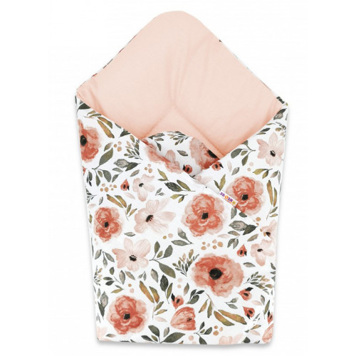 Baby Nellys 6-dielna výhodná súprava pre bábätko s darčekom, 135x100 cm - Begónie